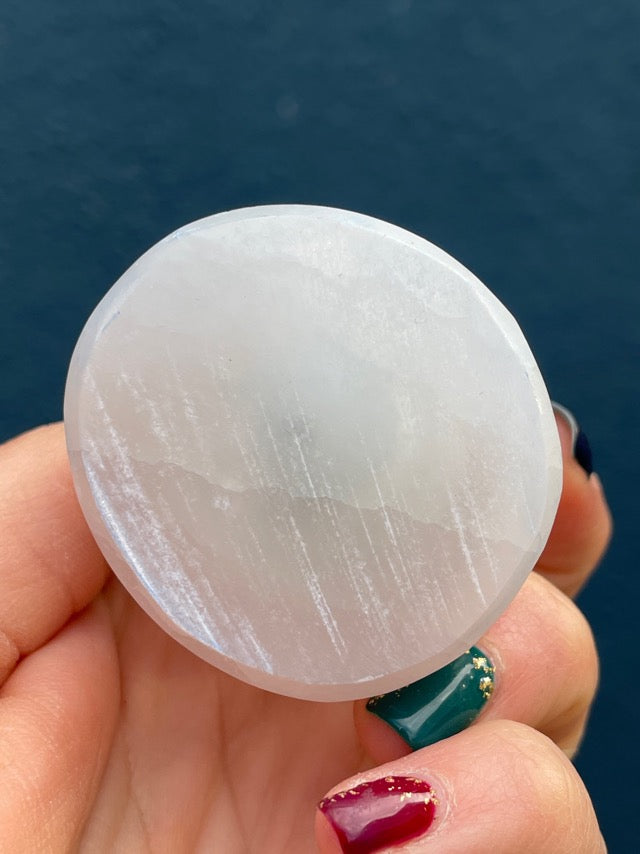 Satin Spar Selenite Spiral