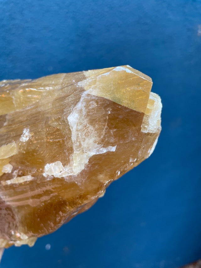 Honey Calcite Large Raw Formation