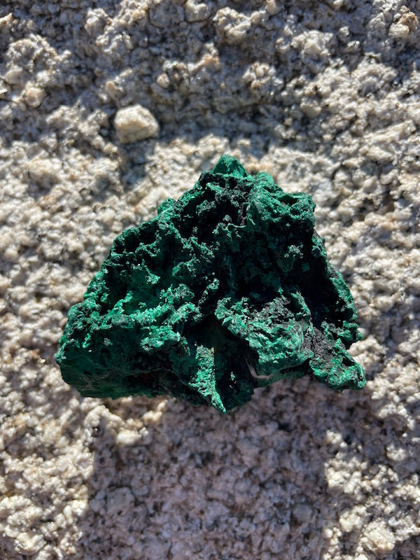 Fibrous Malachite
