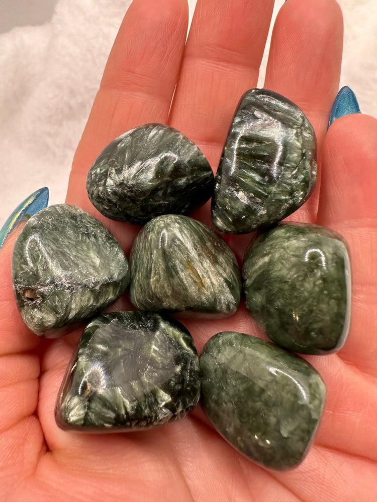 Seraphinite Tumbles