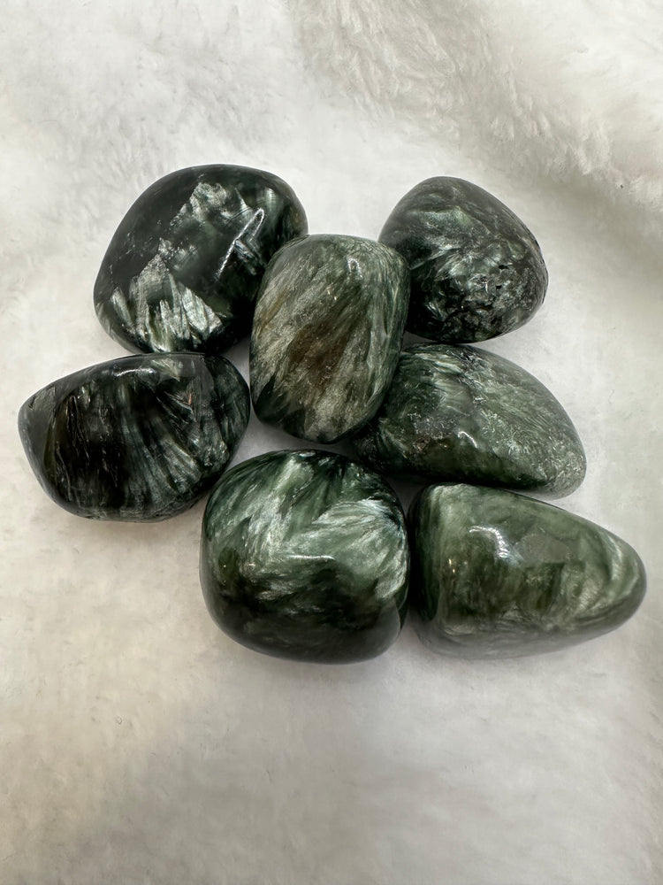 Seraphinite Tumbles