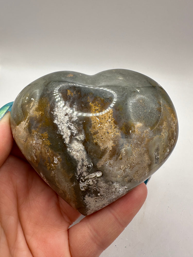 Ocean Jasper Hearts