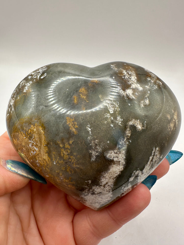 Ocean Jasper Hearts