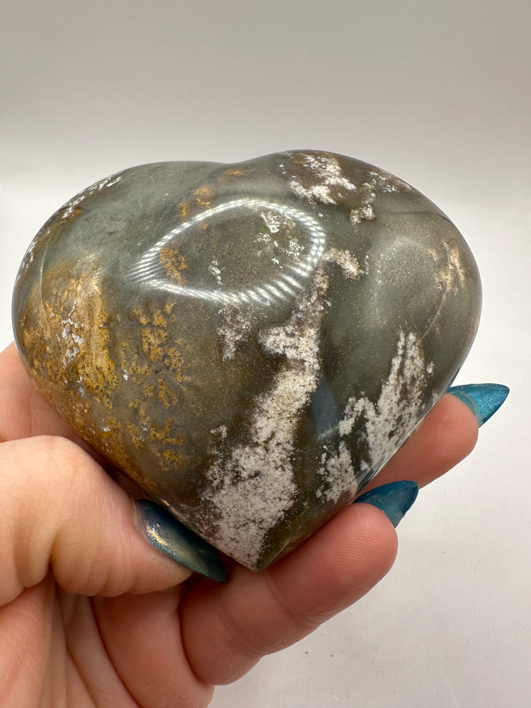 Ocean Jasper Hearts