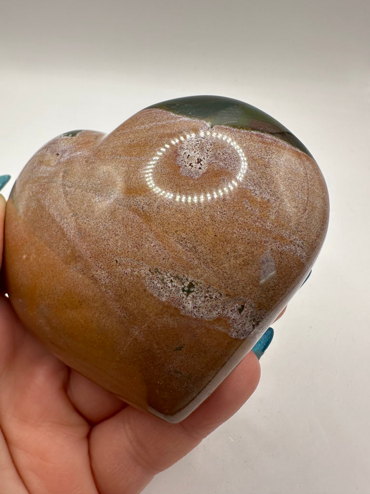 Ocean Jasper Hearts