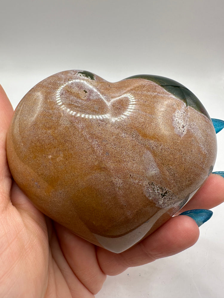 Ocean Jasper Hearts