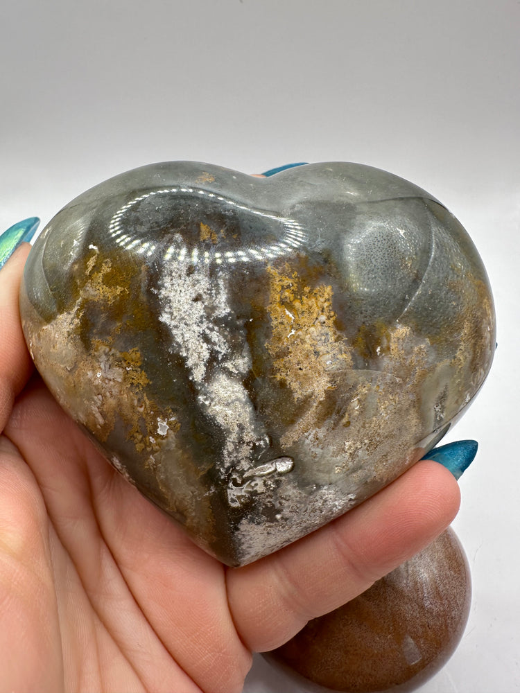 Ocean Jasper Hearts