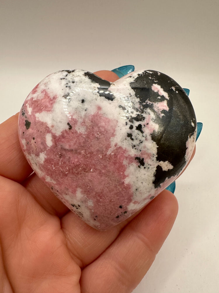 Rhodonite Hearts