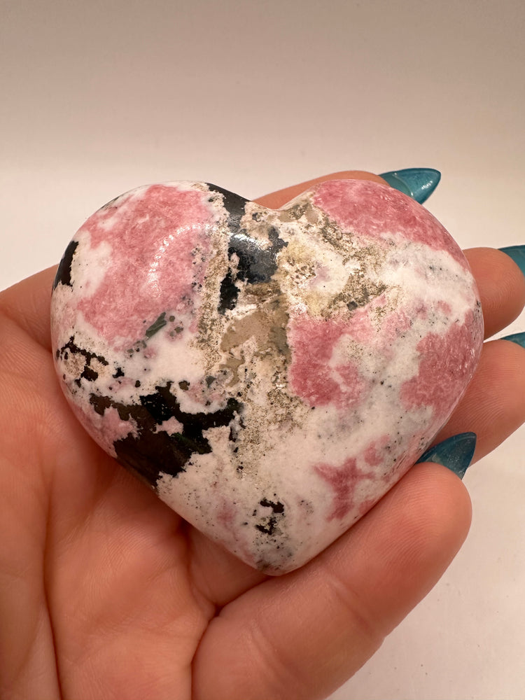 Rhodonite Hearts