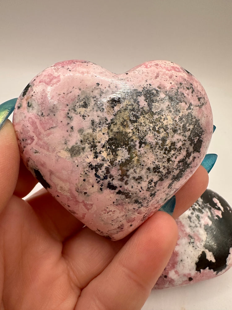 Rhodonite Hearts