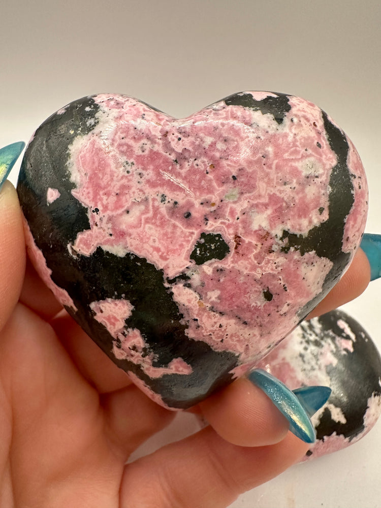 Rhodonite Hearts