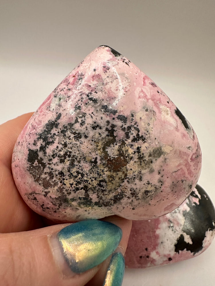 Rhodonite Hearts