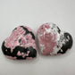 Rhodonite Hearts