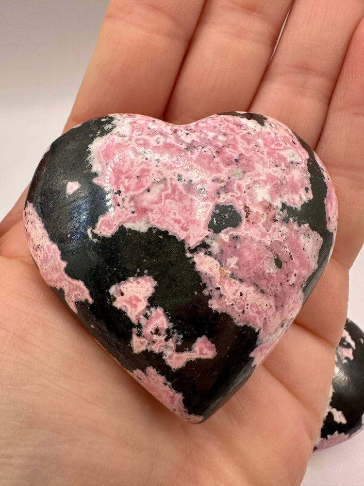 Rhodonite Hearts