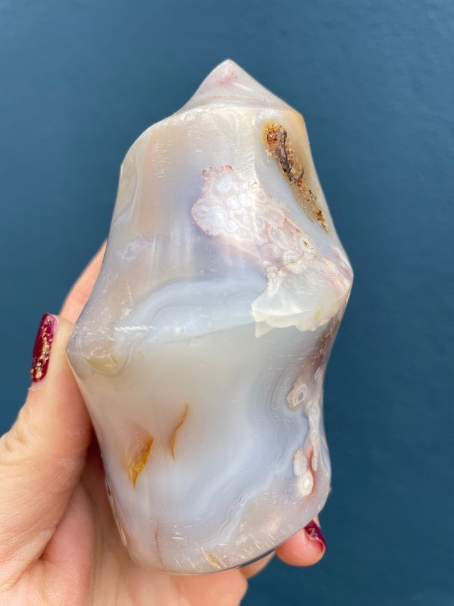 Flower Agate Flame