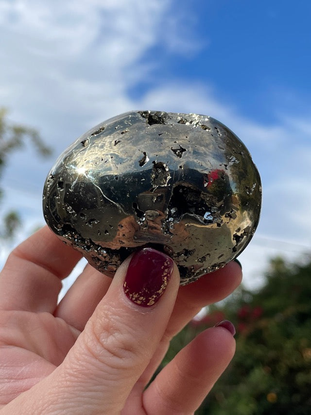 Peruvian Pyrite Egg