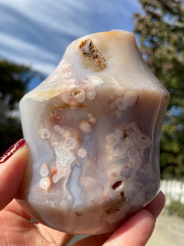 Flower Agate Flame