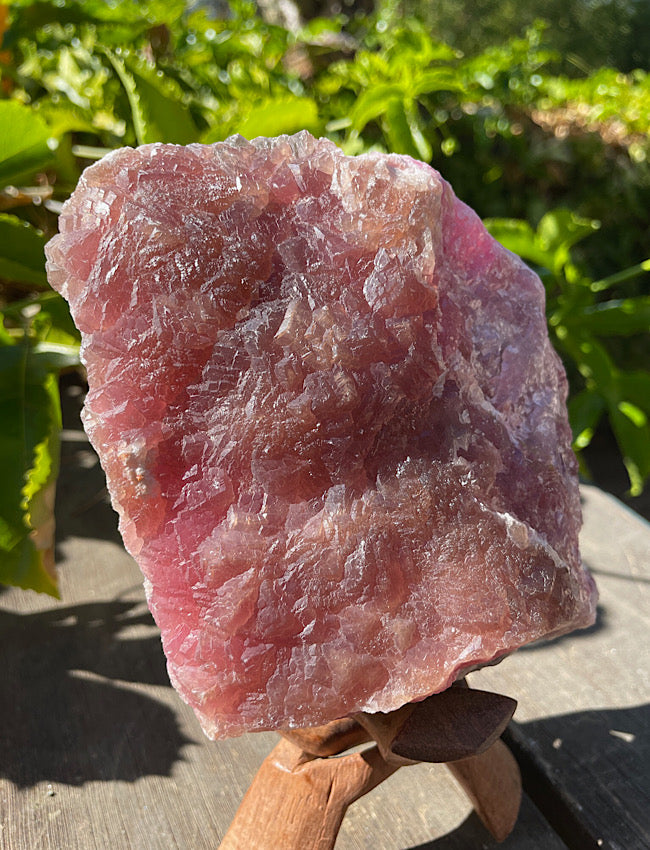 Pink Cobalto Calcite Raw Formation