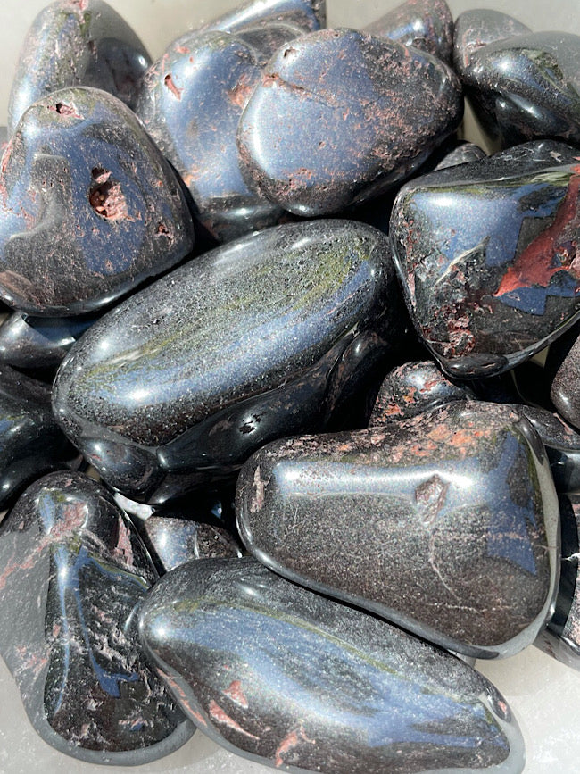 Hematite Tumbled