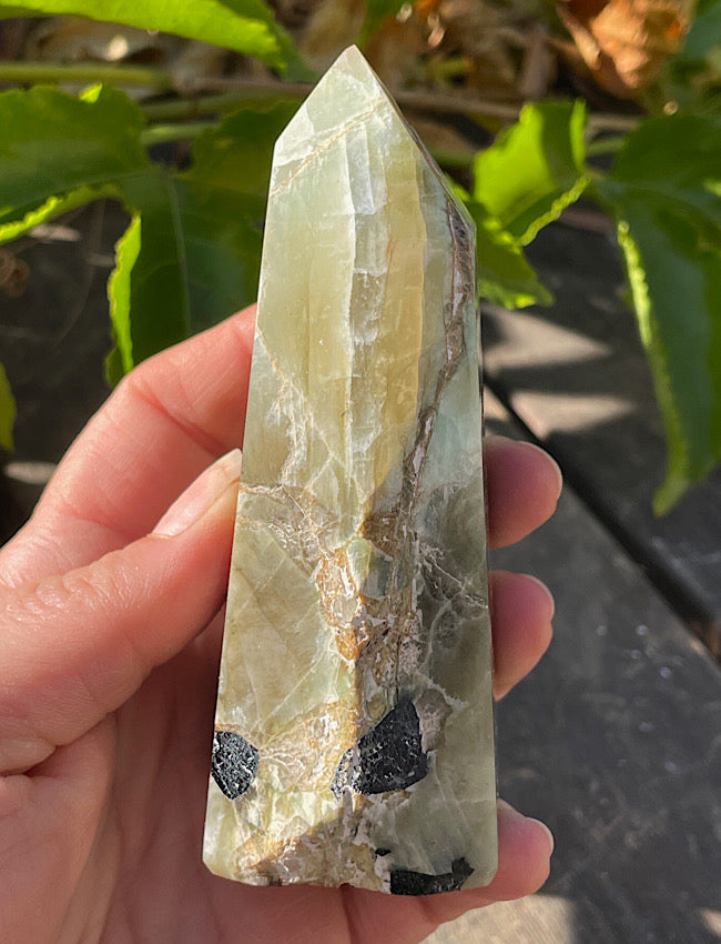 Green Moonstone Point