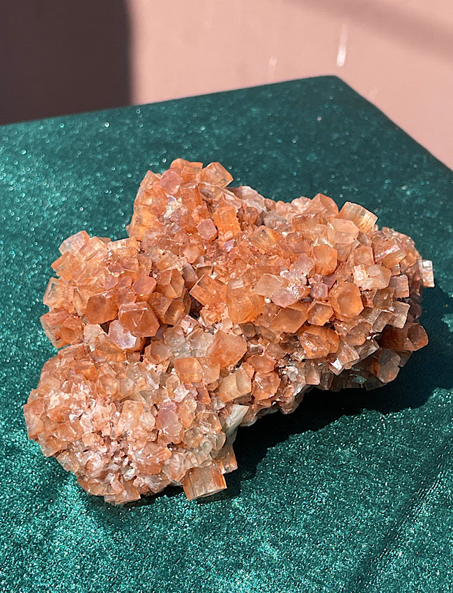 Brown Aragonite Cluster