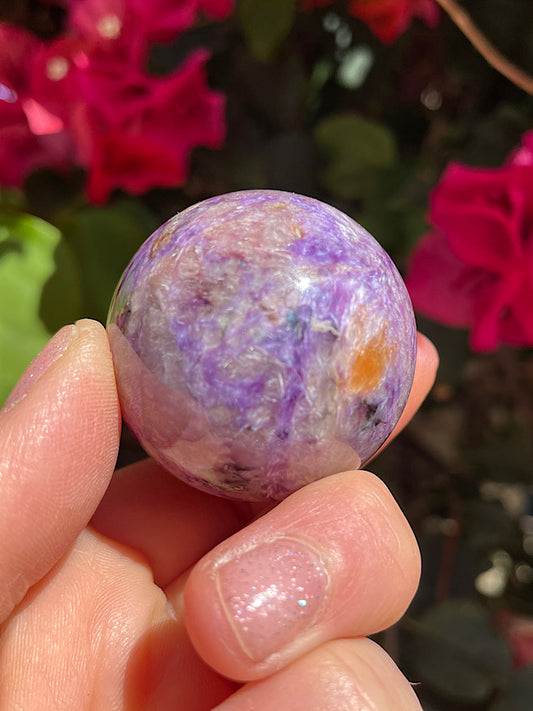 Charoite Sphere