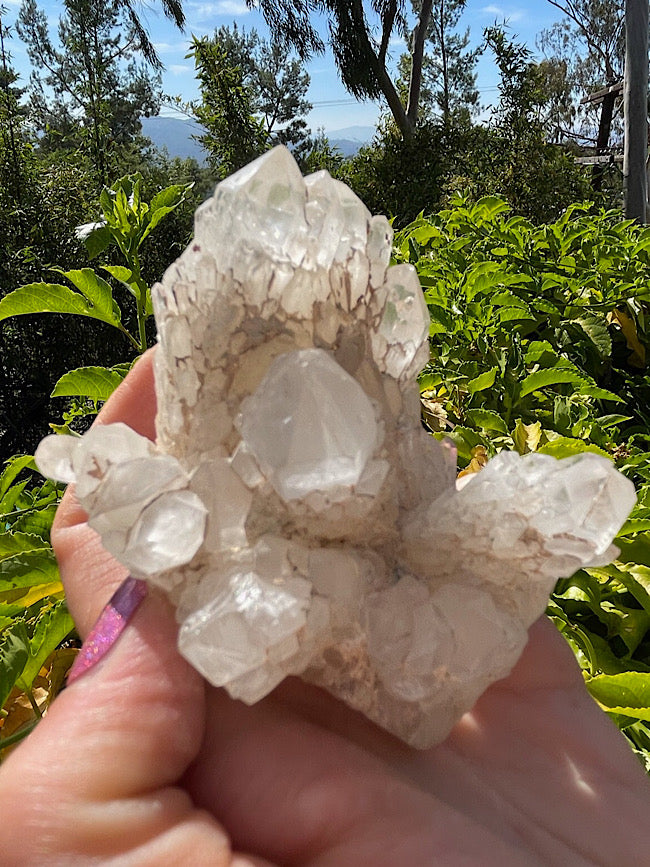 Candle Quartz Cluster