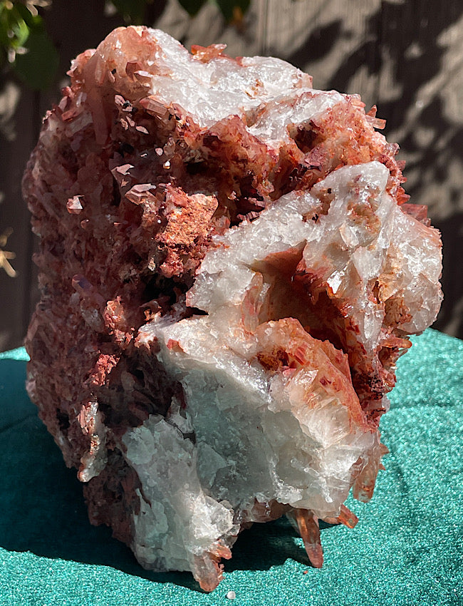 Extra Large Moroccan Red Quartz Cluster