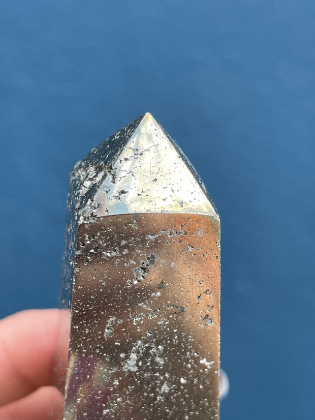 Peruvian Pyrite Obelisk