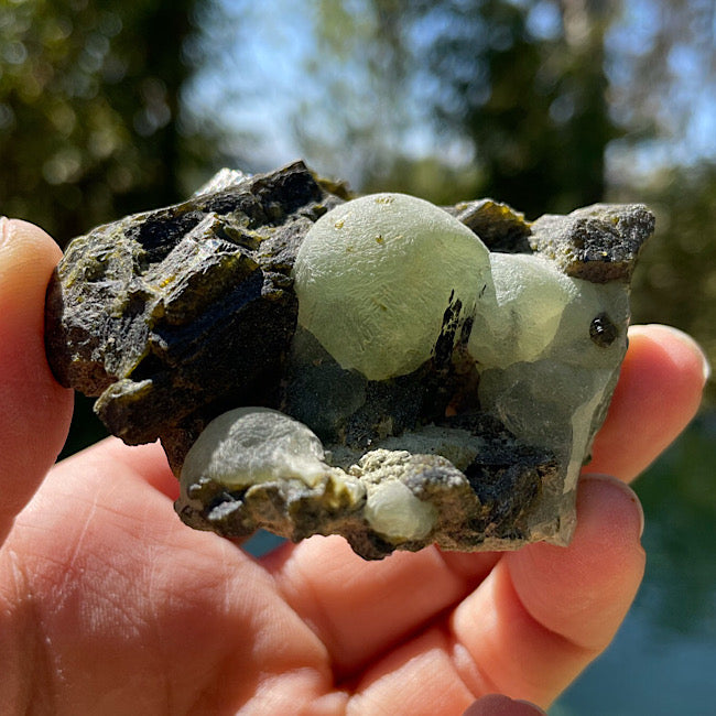 Prehnite & Epidote