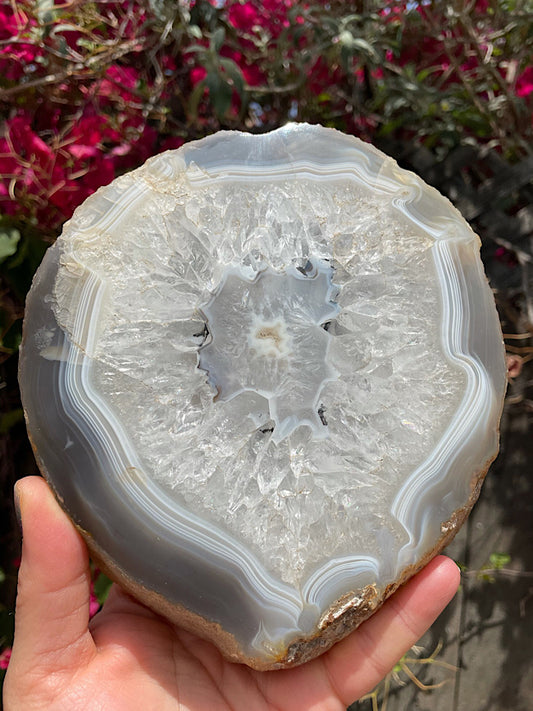 Agate & Quartz Slab Polished