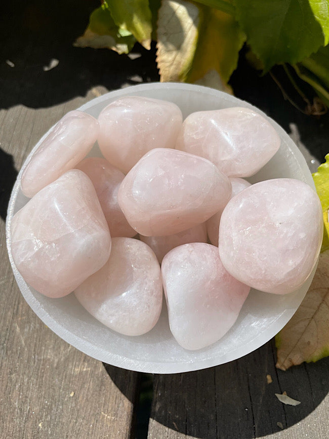 Rose Quartz Tumbled