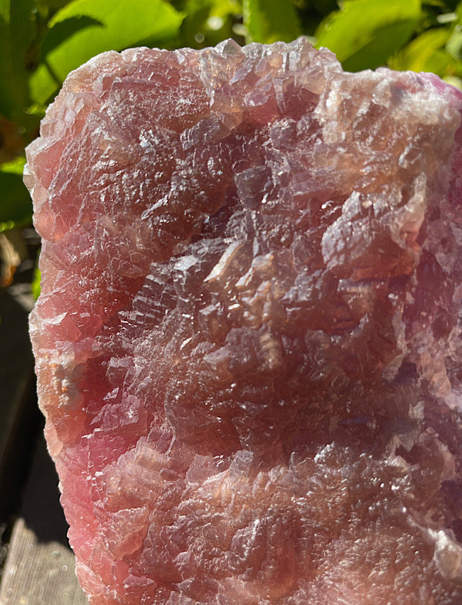 Pink Cobalto Calcite Raw Formation