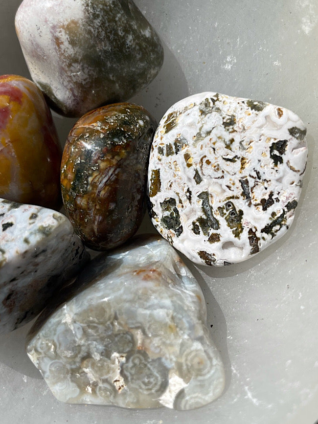 Ocean Jasper Tumbles