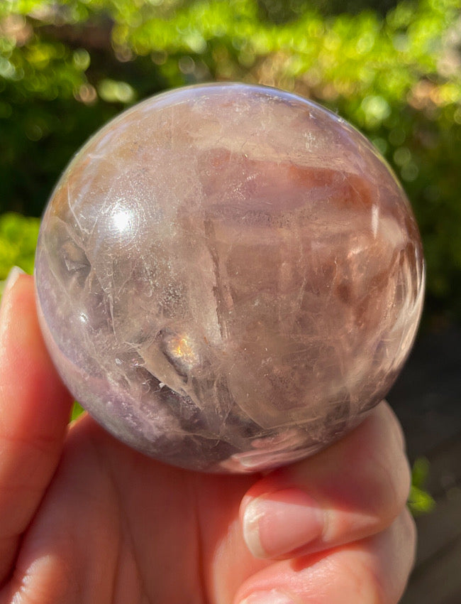 Rainbow Fluorite Sphere