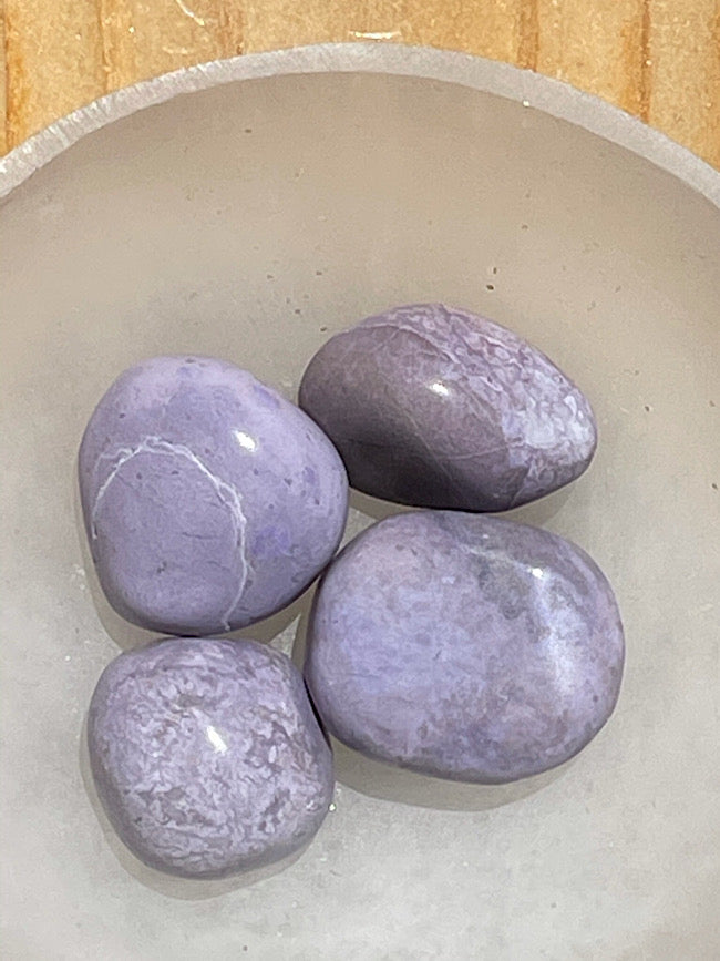 Lavender Jade Tumbled