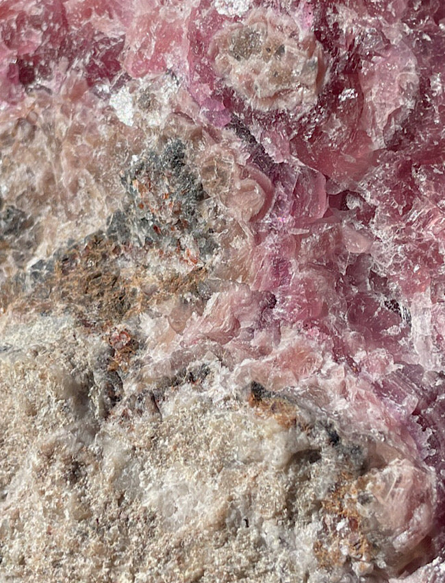 Pink Cobalto Calcite Raw Formation