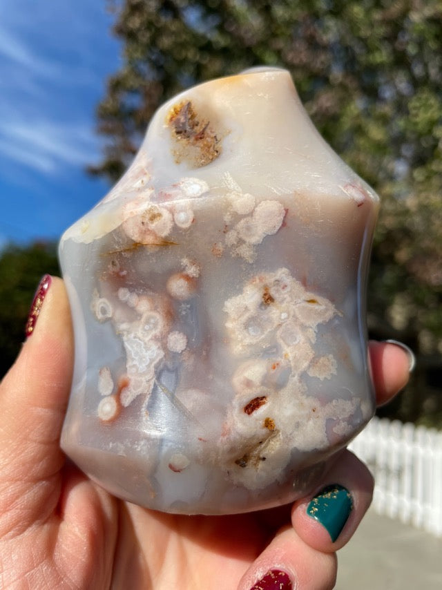 Flower Agate Flame