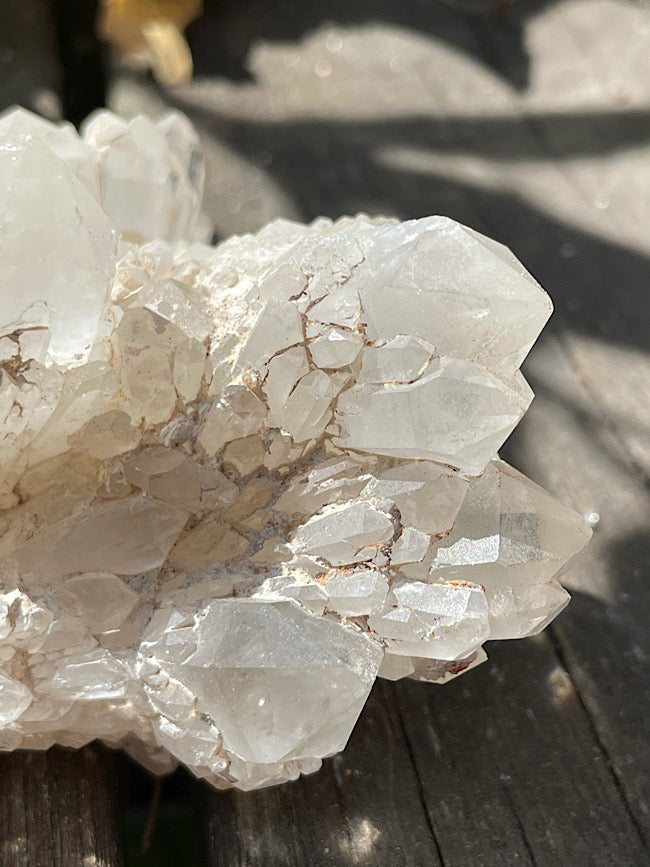 Candle Quartz Cluster