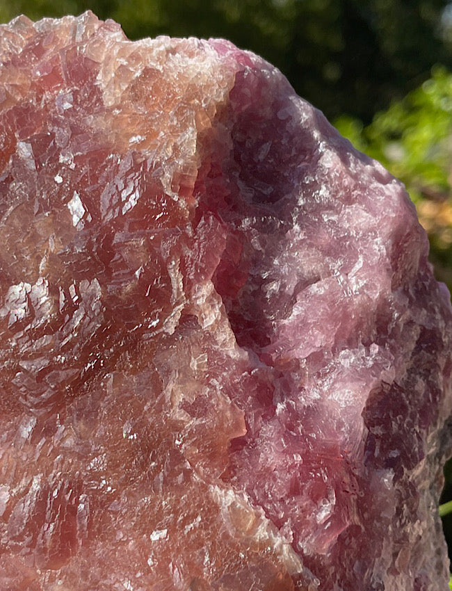 Pink Cobalto Calcite Raw Formation