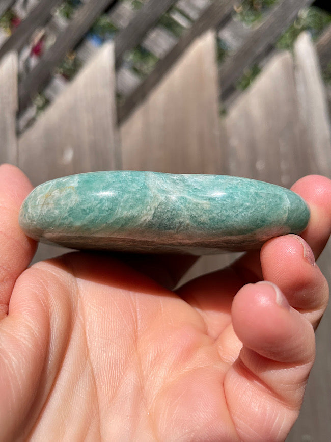 Amazonite Heart