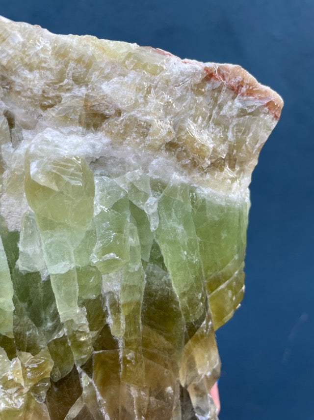 Green Calcite XL Raw Formation