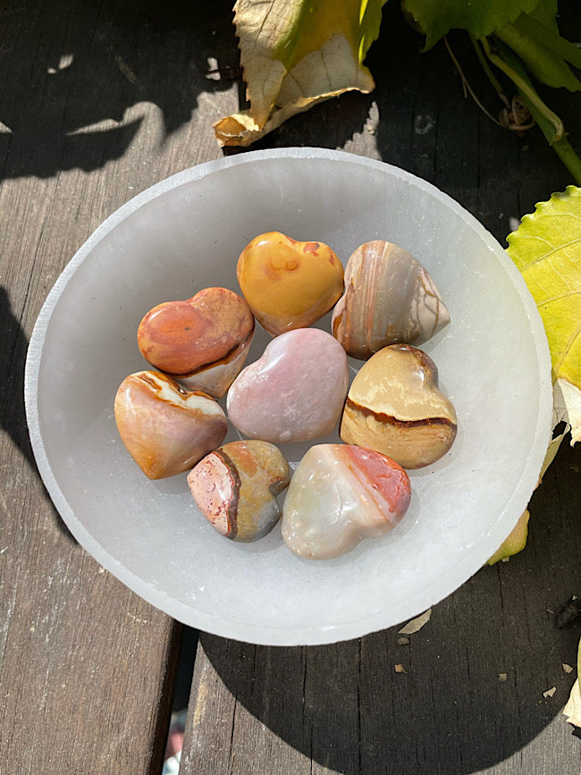 Polychrome Jasper Heart