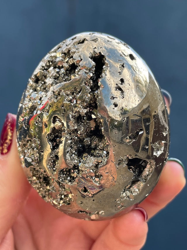 Peruvian Pyrite Egg