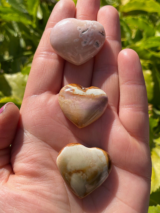 Polychrome Jasper Heart