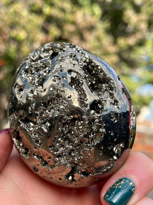 Peruvian Pyrite Egg