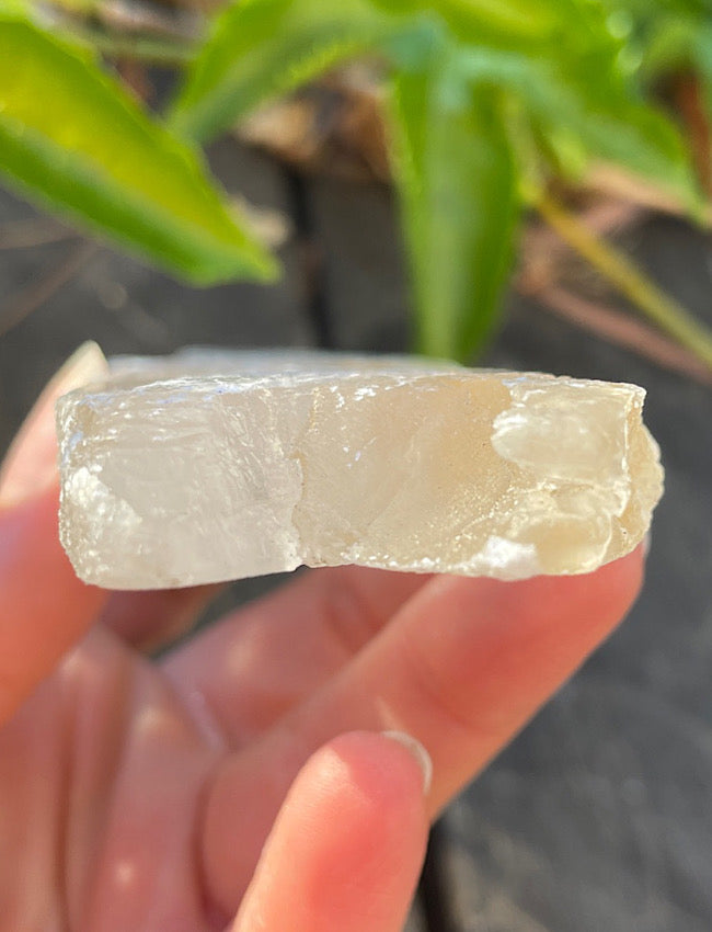 Golden Phantom Selenite Slab