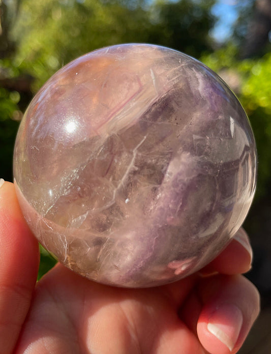 Rainbow Fluorite Sphere