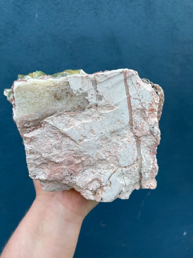 Green Calcite XL Raw Formation