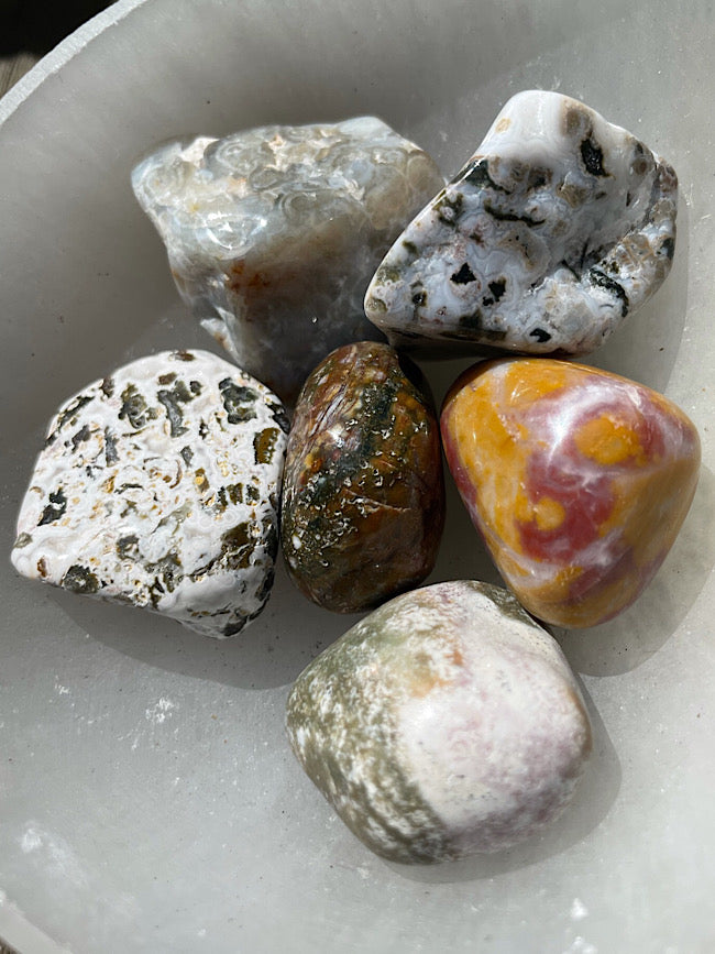 Ocean Jasper Tumbles